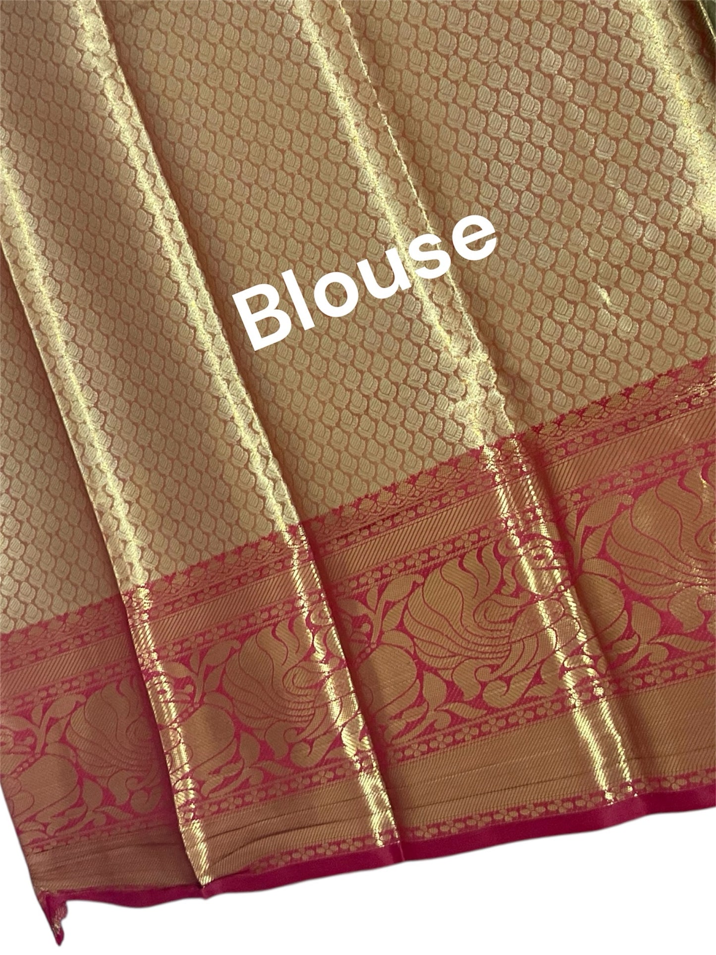 Light Brownish Yellow Colour Banarasi Soft Pattu Saree