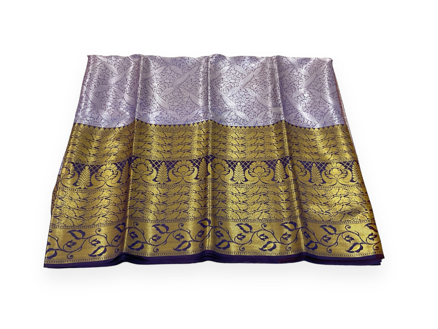 Light Purple Colour Soft Fancy Saree