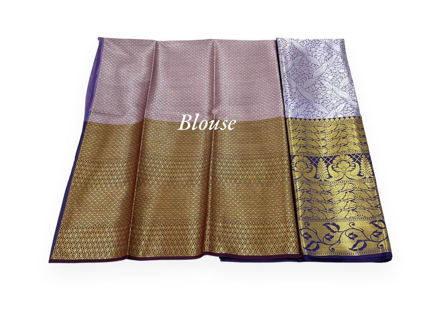 Light Purple Colour Soft Fancy Saree