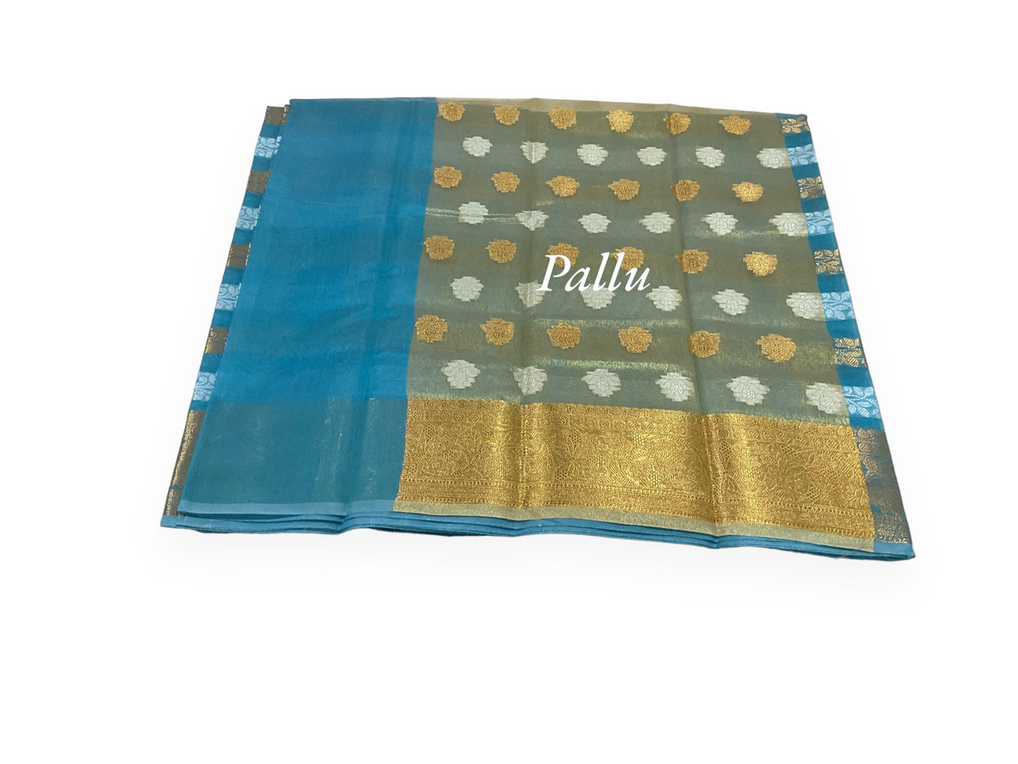 Light Blue Colour Soft Fancy Saree