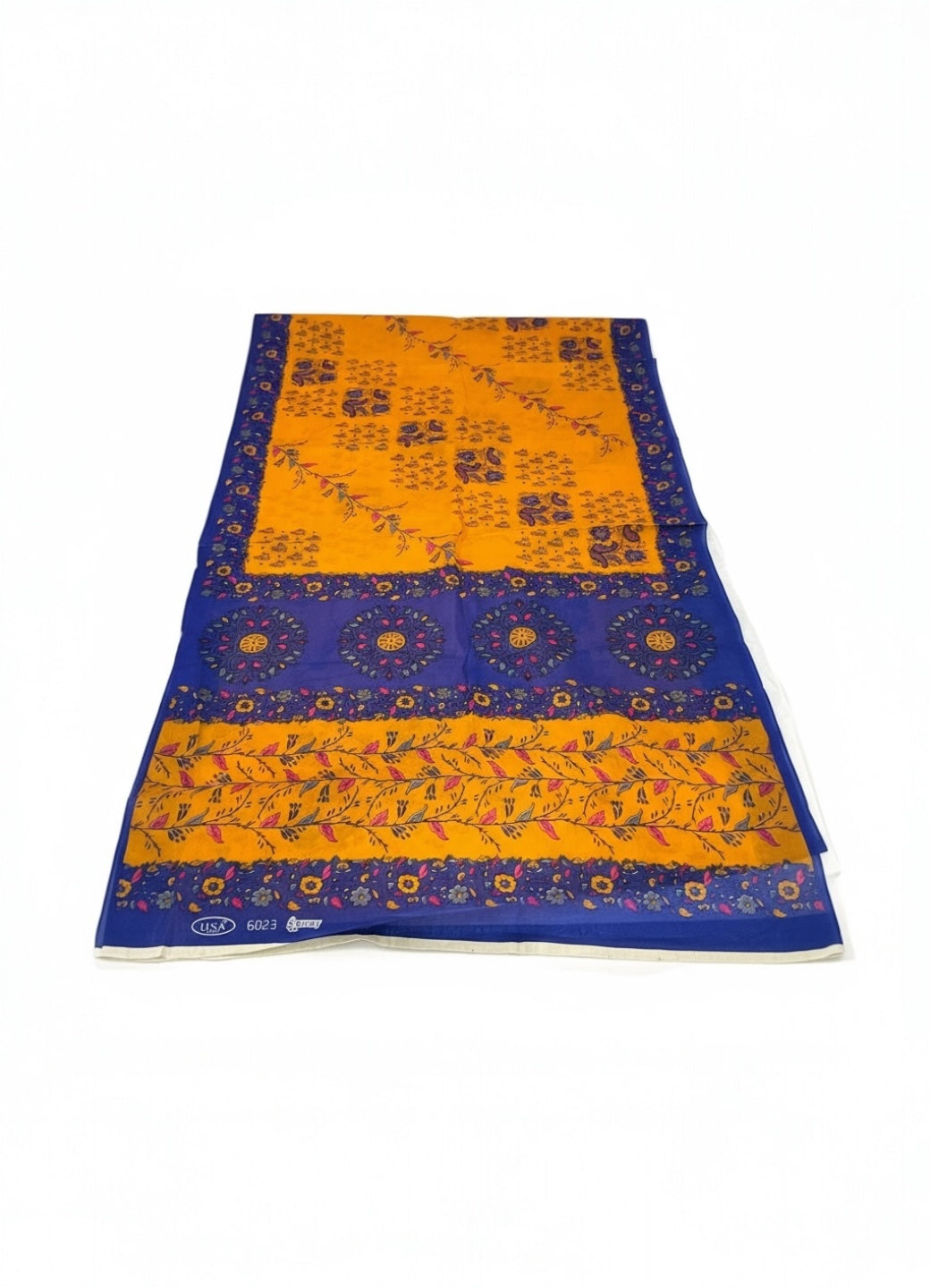 Graceful Cotton Saree with Modern Print Design