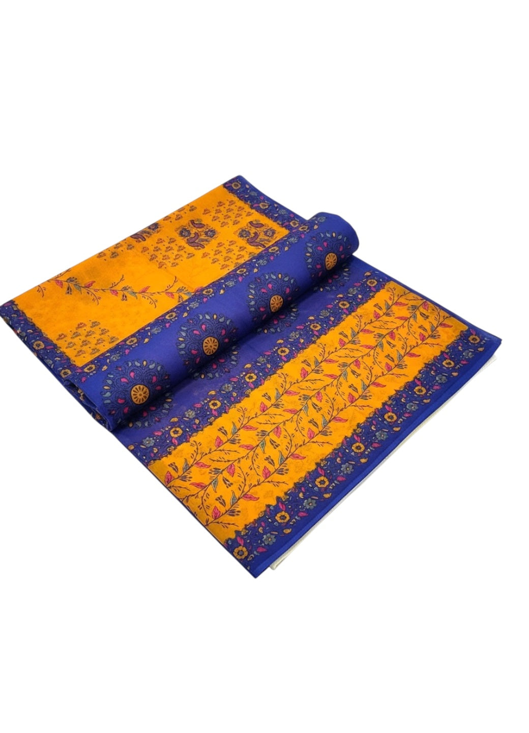 Graceful Cotton Saree with Modern Print Design