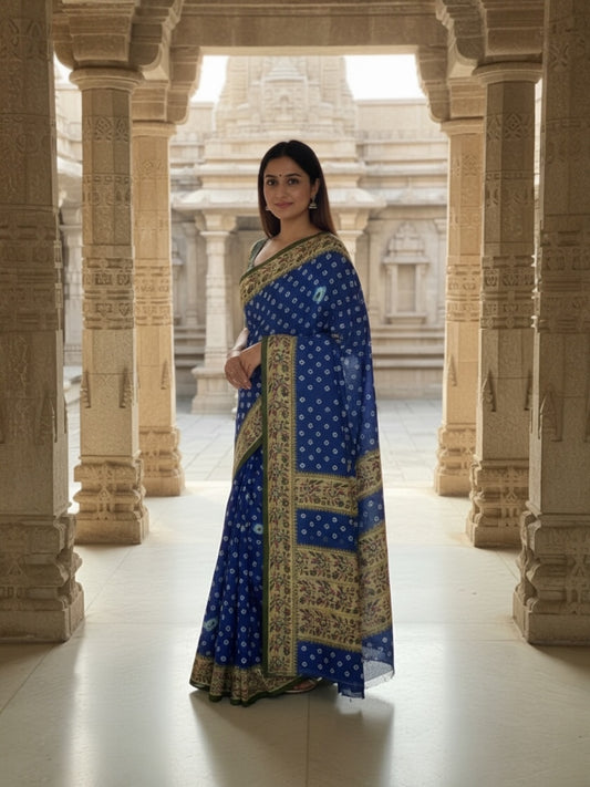 South Cotton Saree with Rich Pallu Design