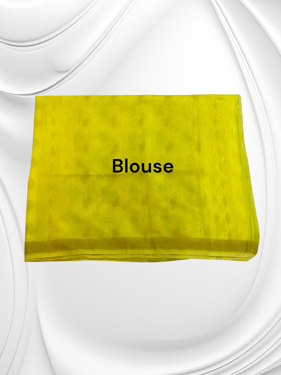 Lemon Yellow Colour Banarasi Fancy Saree