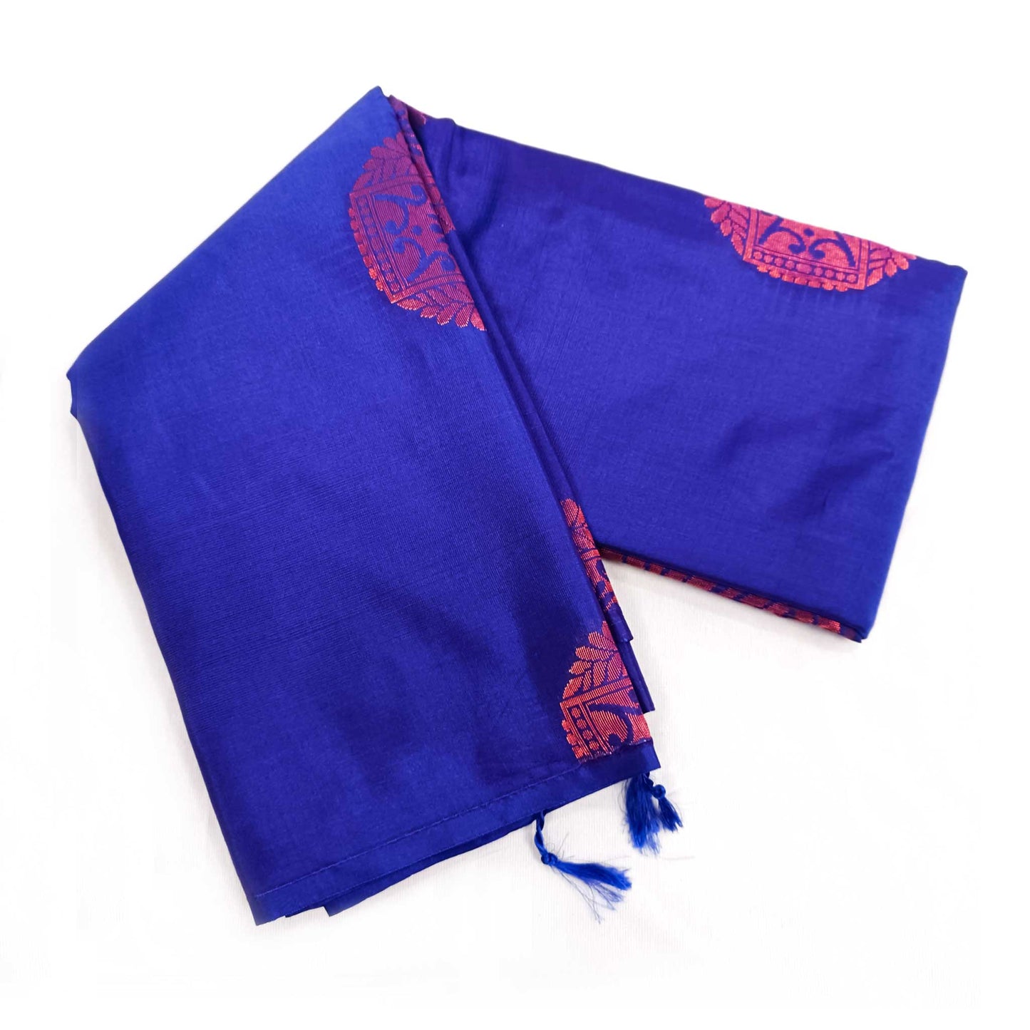 Venkatagiri Royal Blue Soft Pattu Saree