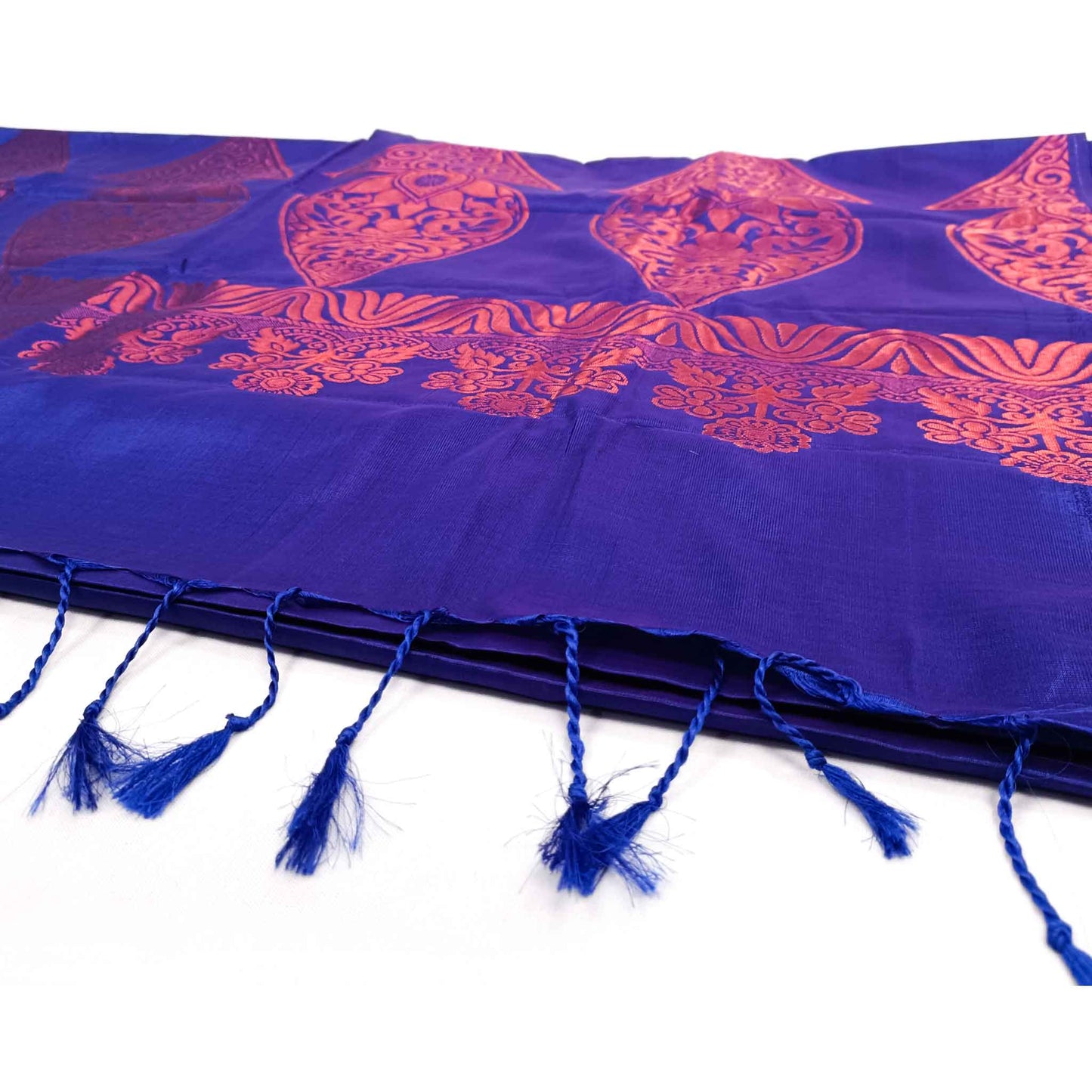 Venkatagiri Royal Blue Soft Pattu Saree