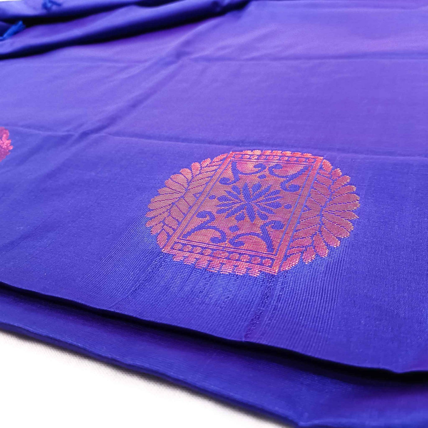 Venkatagiri Royal Blue Soft Pattu Saree